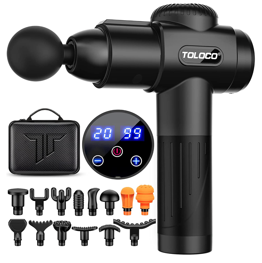 This Amazon Massage Gun Has Over 33,000 Reviews and Is On Sale for 73